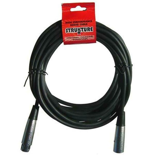 Pgik 20 ft. Heavy Duty Rubber XLR Microphone Cable PRO20M7